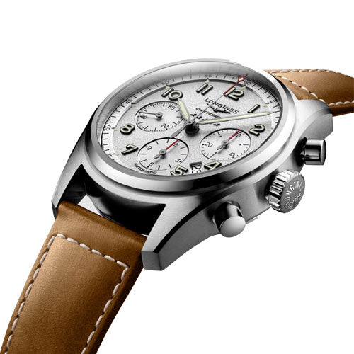 Longines Spirit Silver dial Men 42mm