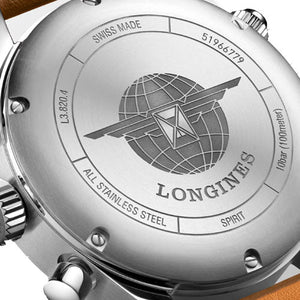Longines Spirit Silver dial Men 42mm