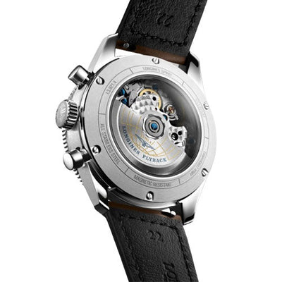 Longines Spirit Flyback Sunray Black Dial Men 42mm