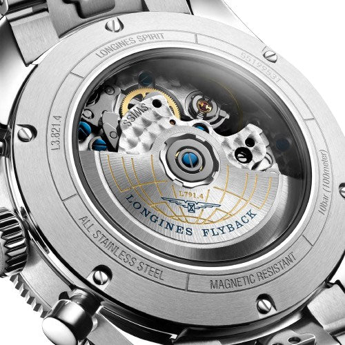 Longines Spirit Pioneer Edition Sunray blue Dial Men 42mm