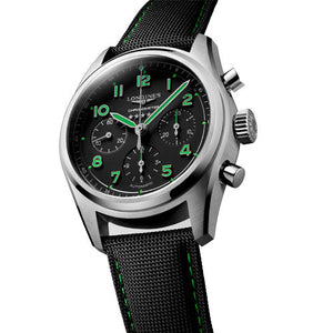 Longines Conquest Black matt Dial Men 42mm