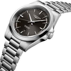 Longines Conquest Sunray black Dial Men 41mm