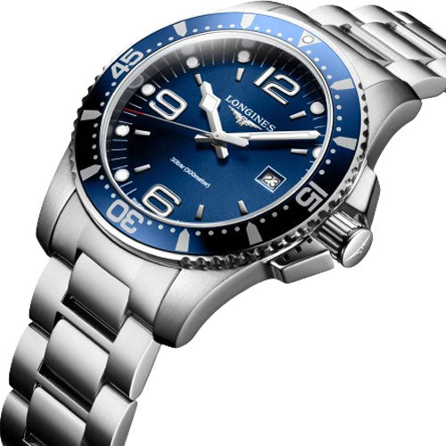 Longines Hydroconquest Sunray blue Dial Men 44mm