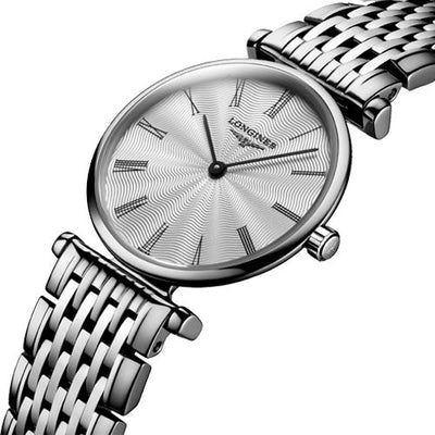 Longines La Grande Classique De Silver Flinque Dial Women 24mm