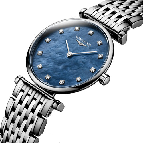 Longines La Grande Classique De Longines Blue mother-of-pearl Dial Women 24mm