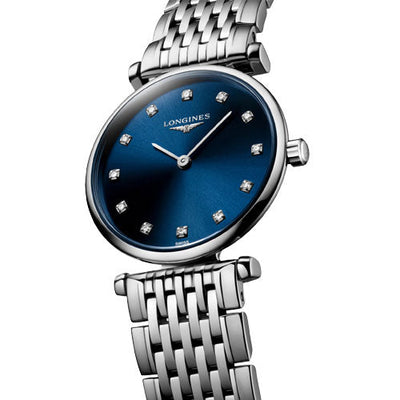 Longines Elegant Collection Sunray blue Dial Women 24mm