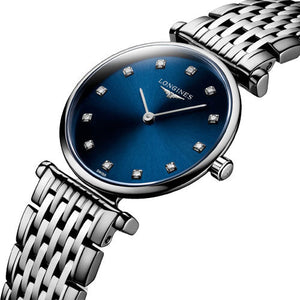 Longines Elegant Collection Sunray blue Dial Women 24mm