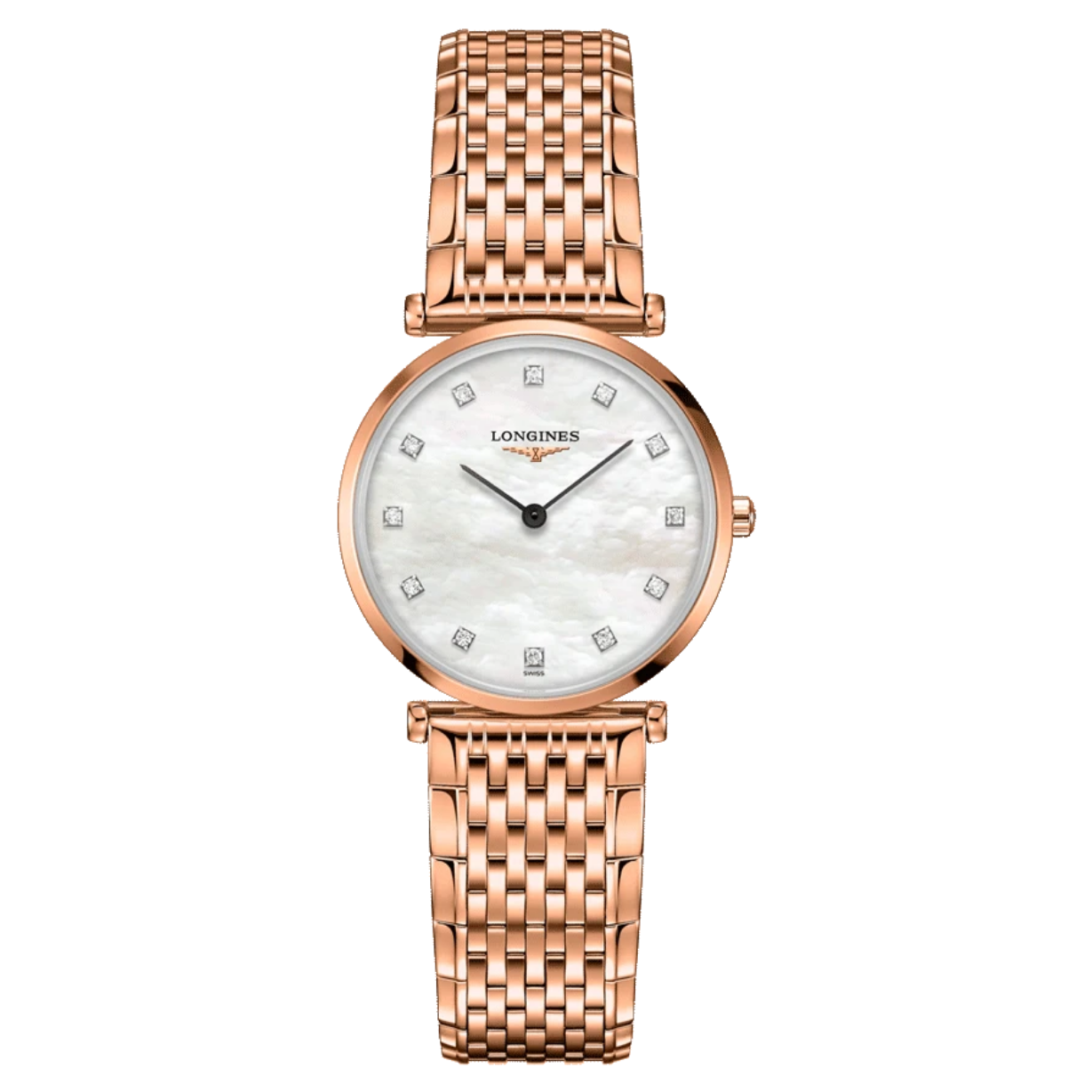 Longines La Grande Classique De White Mother-Of-Pearl Dial Women 29mm