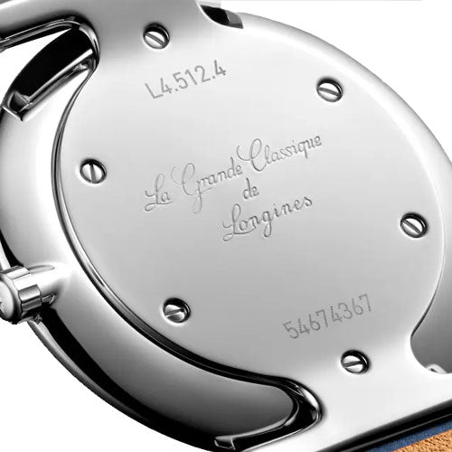 Longines La Grande Classique De Blue mother-of-pearl Dial Women 29mm