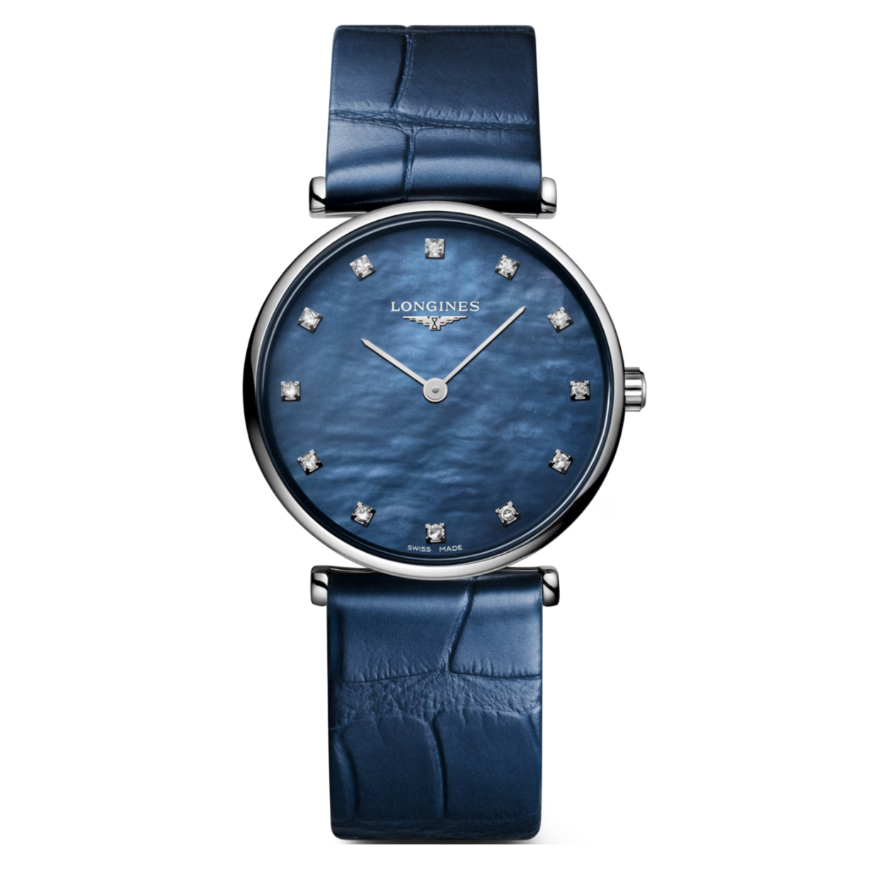 Longines La Grande Classique De Blue mother-of-pearl Dial Women 29mm