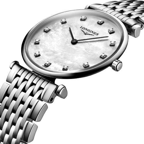 Longines La Grande Classique White Mother-Of-Pearl Dial Women 29mm