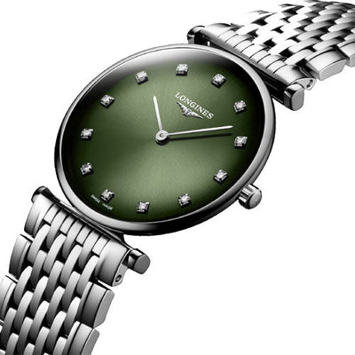 Longines Flagship Heritage Green Dial Women 29mm