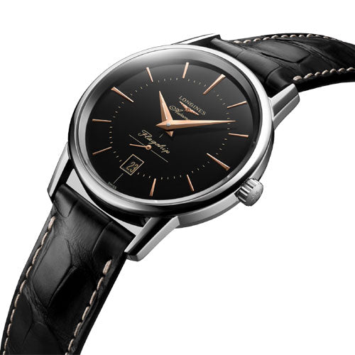 Longines Flagship Heritage Black Dial Unisex 38.5mm