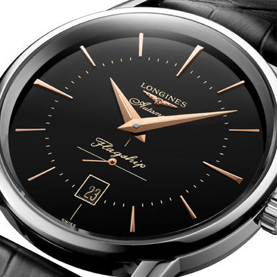 Longines Flagship Heritage Black Dial Unisex 38.5mm