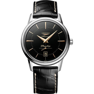 Longines Flagship Heritage Black Dial Unisex 38.5mm