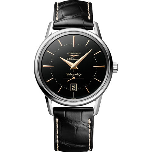 Longines Flagship Heritage Black Dial Unisex 38.5mm