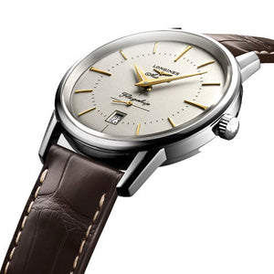 Longines Elegant Collection White Dial Men 38.50mm