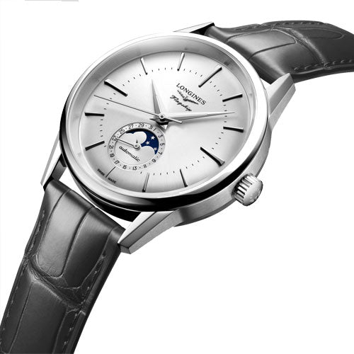 Longines Flagship Heritage Sunray Silver Dial Unisex 38.5mm