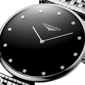 Longines La Grande Classique De Black Lacquered Dial Unisex 38mm