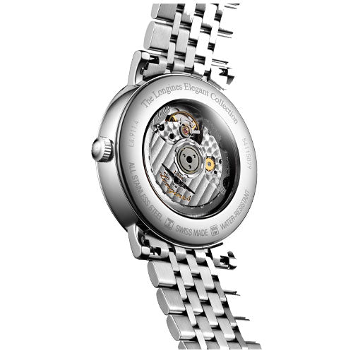 Longines Elegant Anthracite Dial Men 41mm
