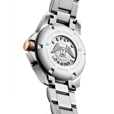 Longines Hydroconquest White Mother-Of-Pearl Dial Women 32mm