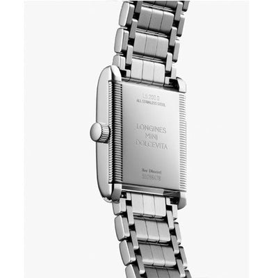 Longines Mini Dolcevita Silver Flinque Dial Women 21.5mm