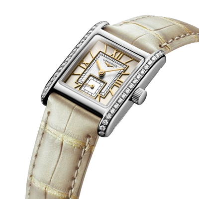 Longines Mini Dolcevita Ivory Dial Women 29mm