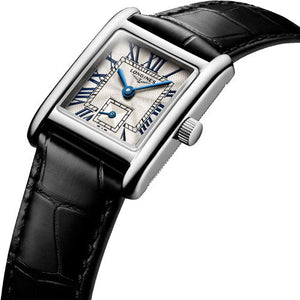Longines Mini Dolcevita Silver Flinque Dial Women 21.5mm
