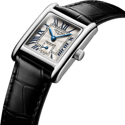 Longines Mini Dolcevita Silver Flinque Dial Women 21.5mm