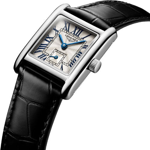 Longines Mini Dolcevita Silver Flinque Dial Women 21.5mm