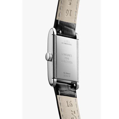 Longines Mini Dolcevita Silver Flinque Dial Women 21.5mm