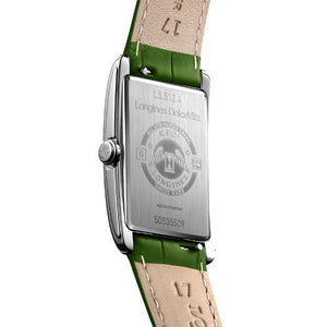 Longines Dolcevita Green Lacquered Polished Dial Women 23.3mm