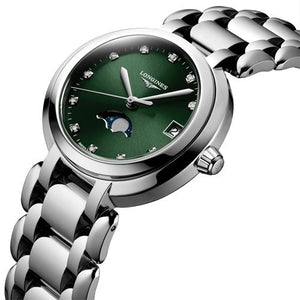 Longines Primaluna Green Dial Women 30.50mm