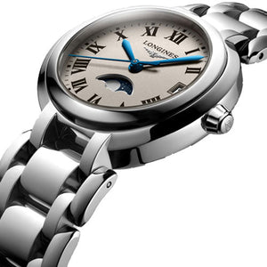 Longines Primaluna Silver dial Women 30.50mm