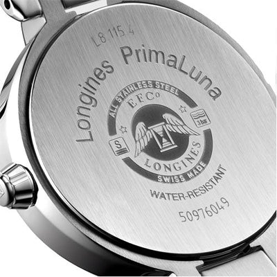 Longines Primaluna Silver dial Women 30.50mm