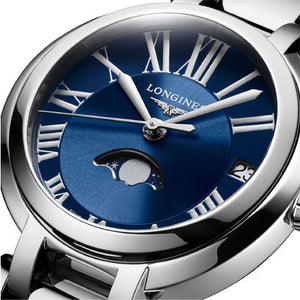 Longines PrimaLuna Blue Dial Women 30.5mm