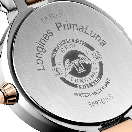Longines PrimaLuna Taupe Dial Women 30.5mm