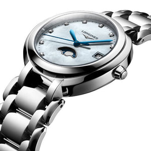 Longines Primaluna White mother-of-pearl Dial Women 34mm