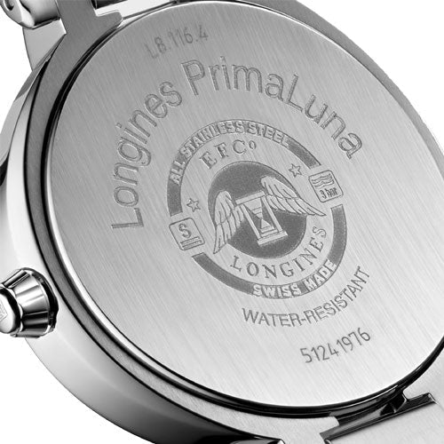 Longines Primaluna White mother-of-pearl Dial Women 34mm