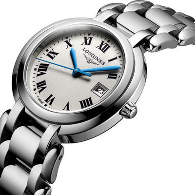 Longines PrimaLuna Silver Dial Women 30mm
