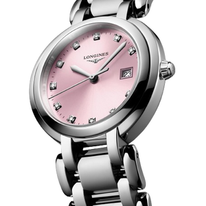 Longines Primaluna Sunray Pink Dial Women 30mm