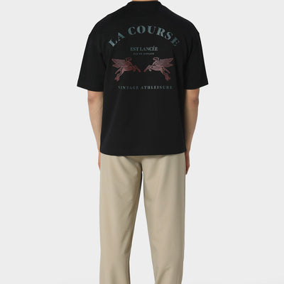 Pas De Monaco La Course Black T-Shirt