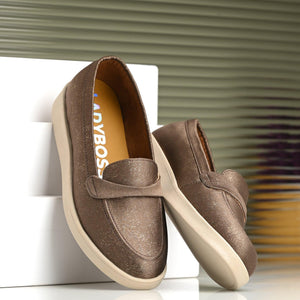 Aero-Glam Casual Loafers by Lady Boss