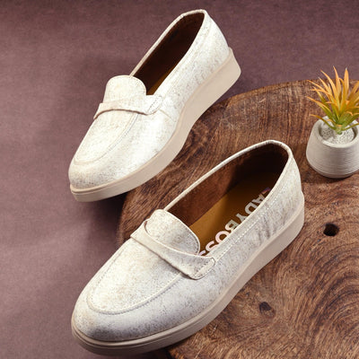 Aero-Glam Casual Loafers by Lady Boss