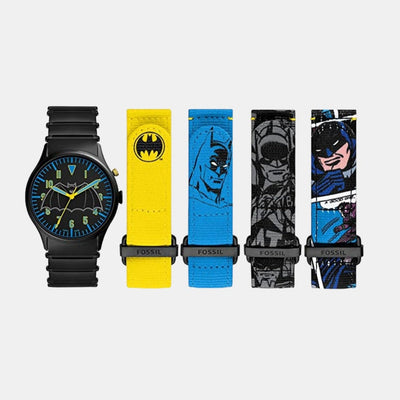 Batman Legacy Men Quartz Black Dial Digital Stainless Steel Watch LE1129SET