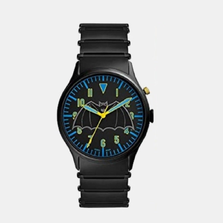 Batman Legacy Men Quartz Black Dial Digital Stainless Steel Watch LE1129SET