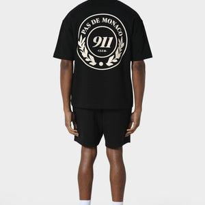 Pas De Monaco Lemans Black Shorts