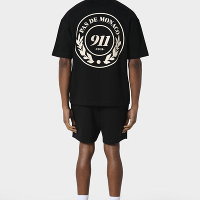 Pas De Monaco Lemans Black Shorts