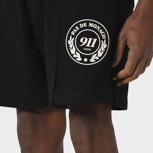 Pas De Monaco Lemans Black Shorts