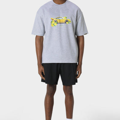Pas De Monaco Lemond Marl Grey T-Shirt